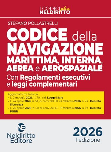 Codice normativo della Navigazione Marittima, interna, aerea e aerospaziale 2026