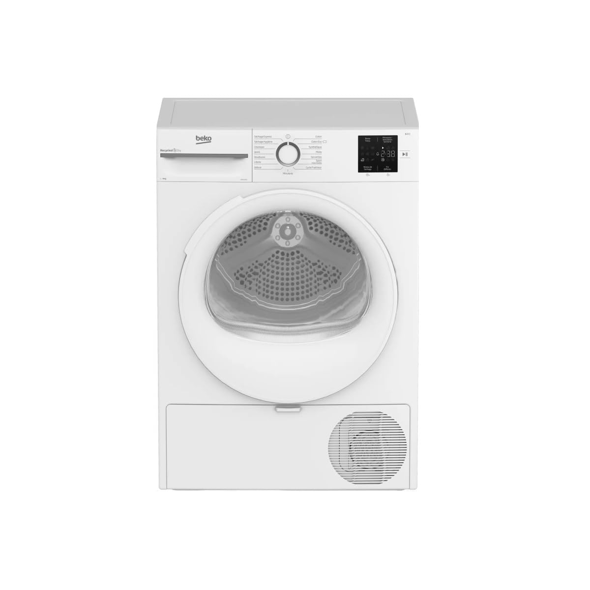 Sèche-linge Pompe À Chaleur À Condensation 60cm 9kg Blanc - D0H1930