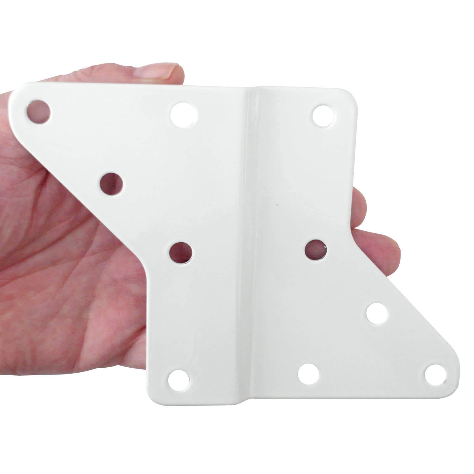 Piastre Adattatore VESA - Estensione Da 200 A 300/400 Per Montaggio TV, Nero AD22B - Foto 7