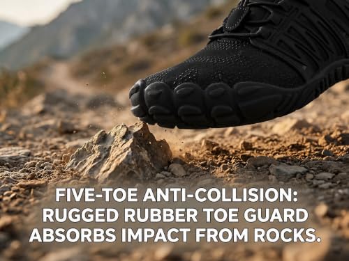 Image of WHITIN Men's Minimalist Trail Runner | Wide Toe Barefoot Box Inspired