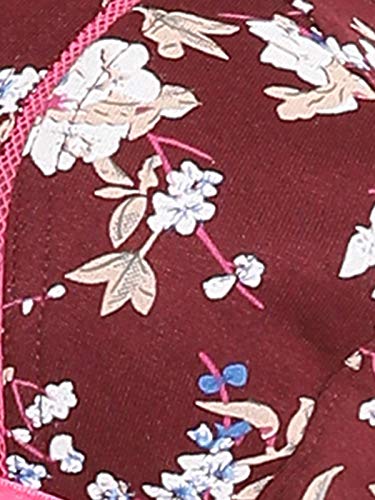 Image of Clovia Women's Cotton Non-Padded Non-Wired Floral Print Bra