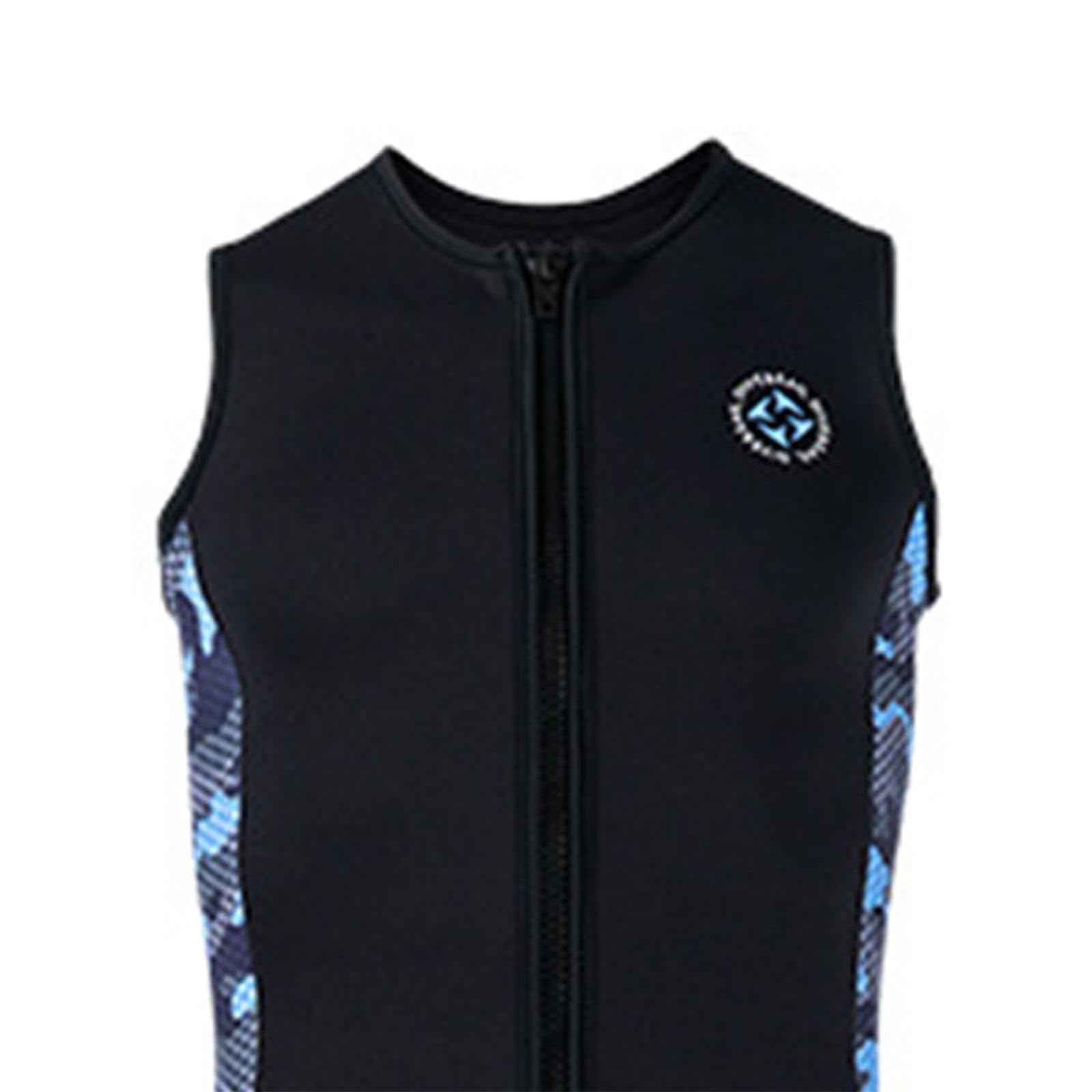 Fancyes Men's Neoprene Wetsuit Top for Diving and Water Sports, L