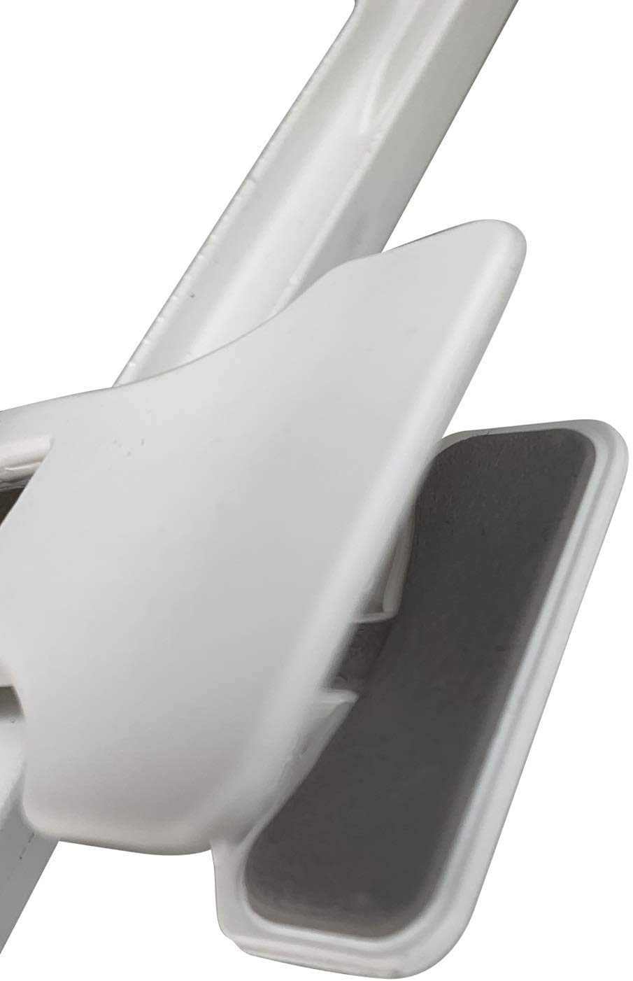 30 Grucce Con Pinza Extra Large Per Pantaloni E Gonne - Clip In Gomma, Made In Italy, Salvaspazio