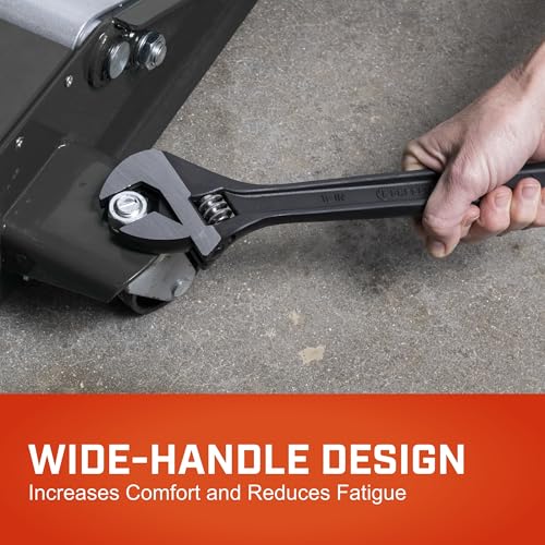 Image of Crescent 10 inch Adjustable Black Oxide Wrench - Carded - AT210VS (Pack of 2)