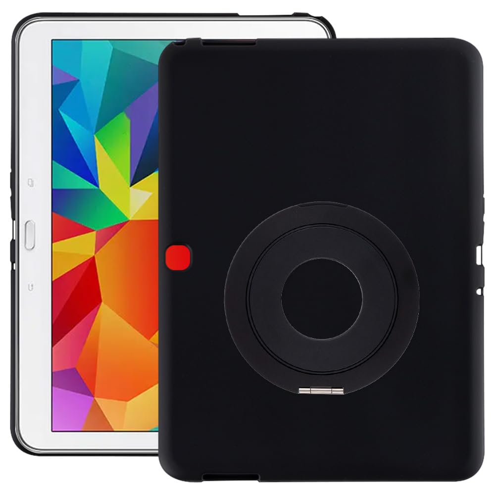 Funda para Samsung Galaxy Tab 4 10.1 SM-T537V con soporte de mesa negro 8