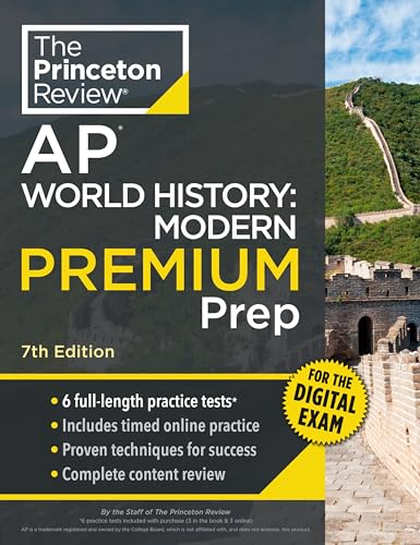 Princeton Review AP World History: Modern Premium Prep, 7th Editi...