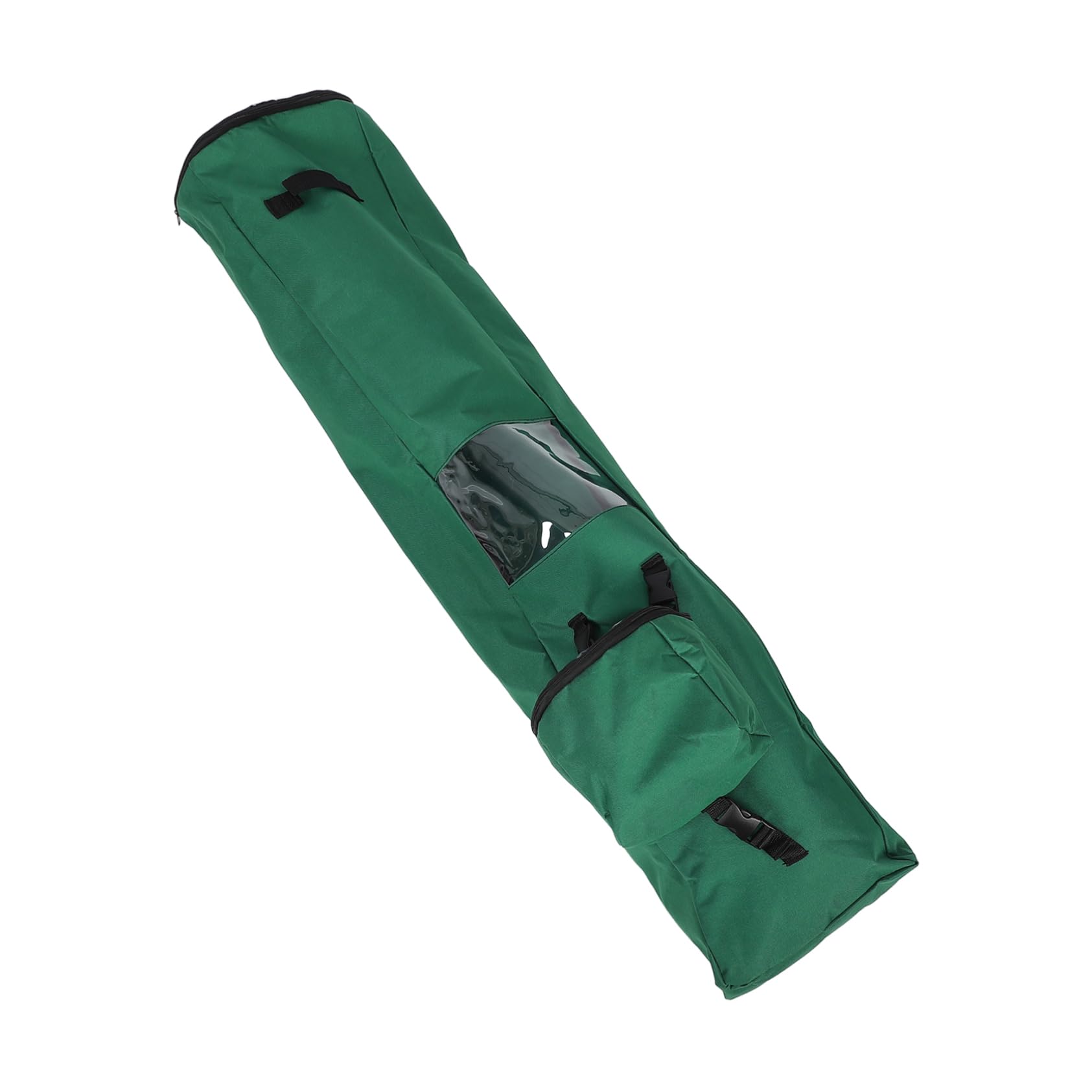 Beavorty Grüner Geschenkpapier Organizer aus Oxford Gewebe Langer Aufbewahrungsbeutel für Snacks und Süßigkeiten Wiederverwendbar für Weihnachten und Feste