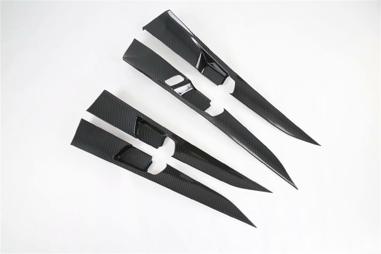 Qunfd One Color Fit For K5 Optima (Dl3) 2020 2021 Carbon Fiber Style Inner Door Handle Cover Catch Bowl Trim Insert Bezel Frame Garnish