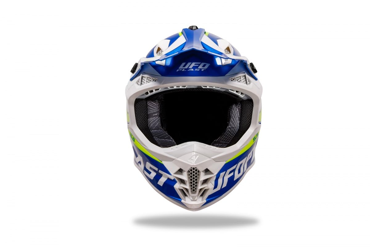 UFO PLAST CASCO INTREPID BLU/GIALLO M