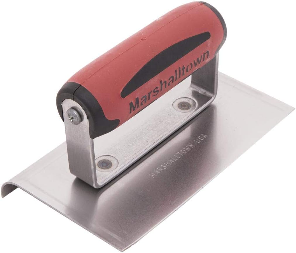 Concrete Edger 6 X 4 Curved Ends 1/2R 5/8L Handle