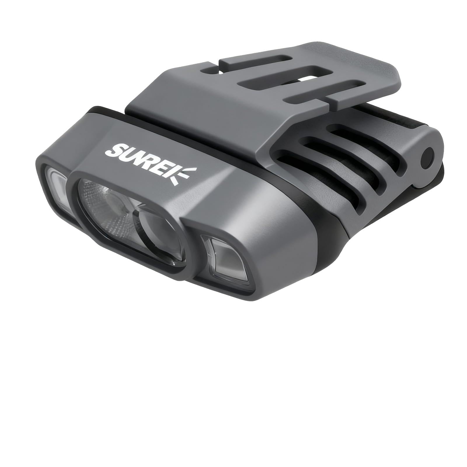 Max260ルーメン 充電式LEDヘッドライト スポットライト クリップ式 0-90°角度調整可能 キャップライト 3段階切替 防水性能IPX5 帽子ライトクリップ モーションセンサー センサー機能付き Type-c急速充電 24時間連続点灯可能 キャンプ/ランニング/ハイキングなどのアウトドア活動 ヘッドストラップ付き