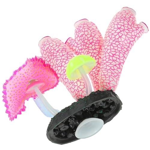 Happyyami décor de Faux d'aquarium d'aquarium Vide UV Decor Décoration pour décoration Plante Artificielle Ornement d' décor Faux