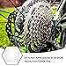Toddmomy 2pcs Transparent Cover for Mountain Chain Protector Lightweight Design Easy to Clean Prevents Chain Falls and Deposits Rear Wheel