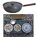 Sbshiouu Portable Camping Picnics Pots Aluminum Alloys Frying Pan Portable Detachable Long Handle Pots for Camping Hiking Picnics