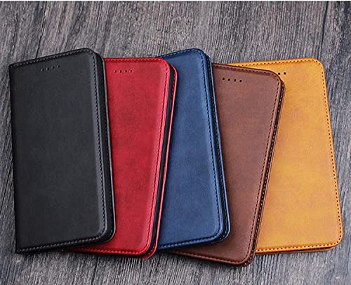 Housse de téléphone à clapet pour Apple iPhone 14 Pro Max étui élégant en cuir bleu