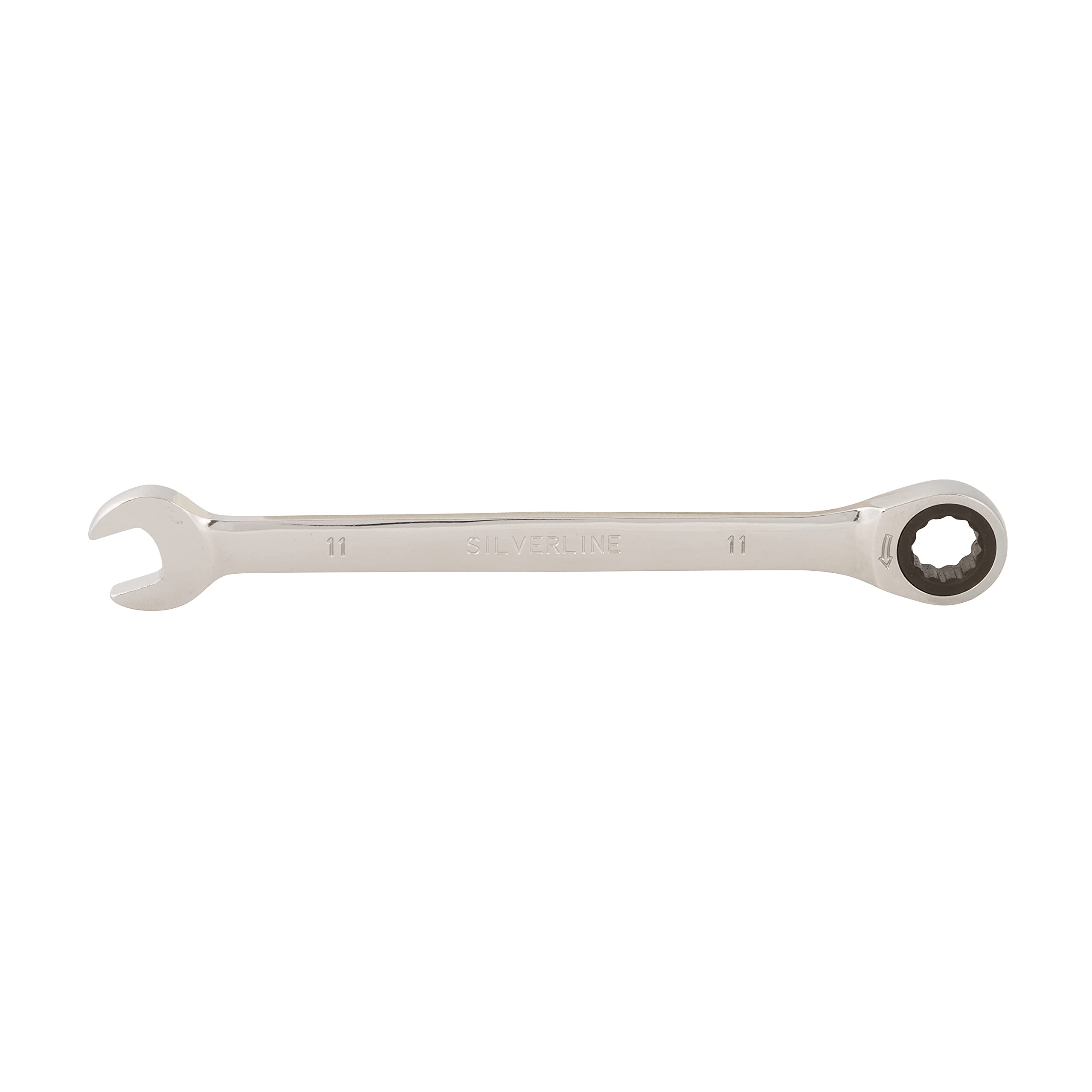 Silverline 282546 Fixed Head Ratchet Spanner 11 mm - Image 4