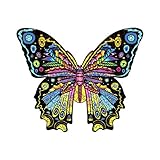 Vasysvi Holzpuzzle Erwachsene Wooden Puzzle Holz Spielzeug Tierform Unregelmäßige Teile Geschenk für Erwachsene und Kinder Familienspielsammlung Large Size 300 Pieces