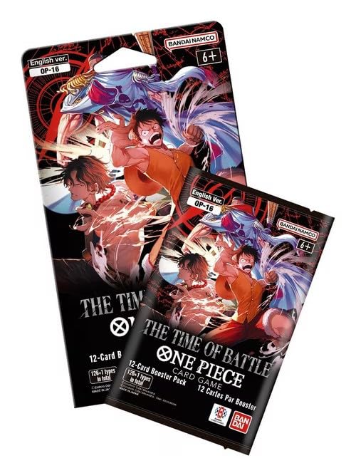 The Time of Battle - 1 Sleeved Booster Pack OP-16 One Piece (12 Cards) English