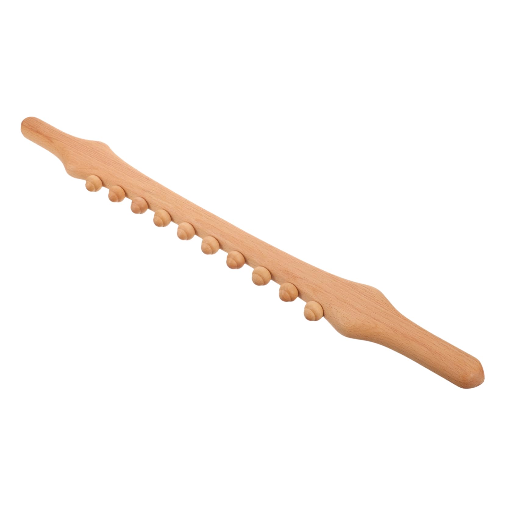 FOMIYES Masajeador Cervical y Espalda De Madera Herramientas De Maderoterapia Corporal