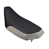 AlveyTech Black & Gray Vinyl Seat for 90cc - 150cc ATVs