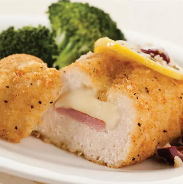 Miniatura 4 de Salutem Vita - Pechuga de pollo deshuesada empanada de barbero, Cordon Bleu, 6 unidades - Paquete de 2