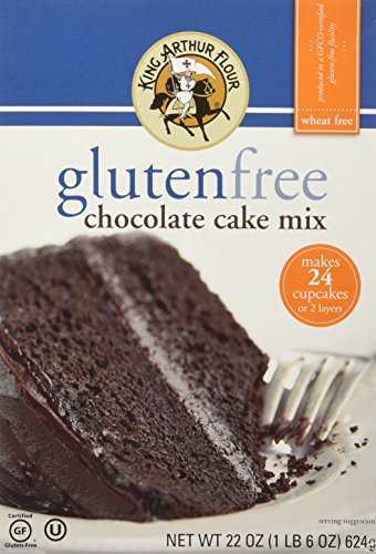 King Arthur Flour Cake Mix, Gluten Free Chocolate, 22 oz