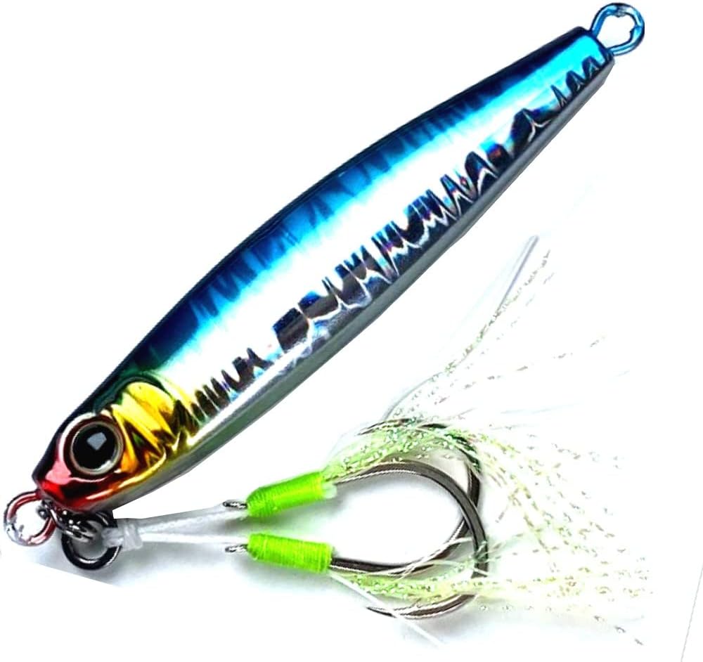 Zigginger-Z Flash Sardine 2.1 oz (60 g) 2.8 oz (80 g) Eat with a Micro Silhouette Like Tungsten! Crack Your Prey, Appeal Type, Metal Jig, Jigging, Shore Jigging, Offshore Jogging, SLJ, Vertical