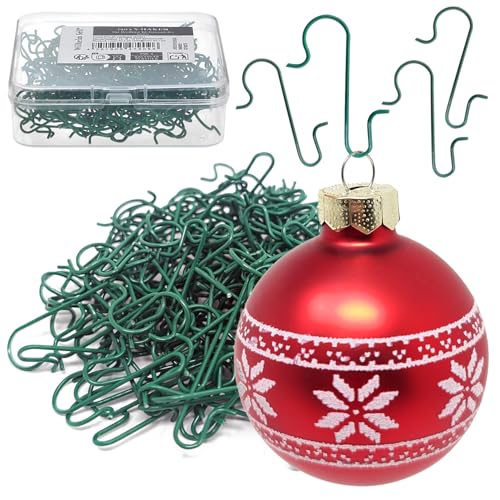 Wilhelm Sell® 150x Doppelhaken für Weihnachtsbaumschmuck -...