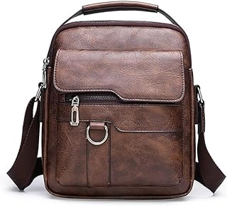 حقيبة كروس الجيل الحديث للرجال مع لمسة اناقة رجالية عصرية بسعة كبيرة جلد البولي يوريثين مناسبة للاستخدام اليومي والسفر