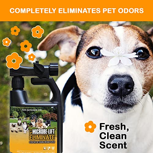 MICROBE-LIFT Outdoor Pet Odor Eliminator For Strong Odor On Turf, Patios, Deck, and Lawns - Keeps Pets From Going in Same Spot, 1 Gallon Refill by MICROBE-LIFT - Image 5