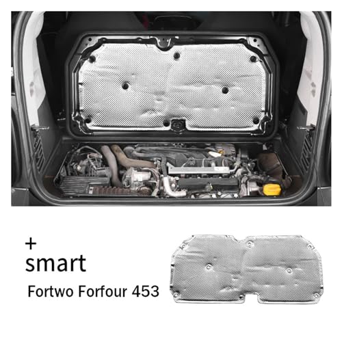 Bouclier de capot de voiture isolant haut de gamme Smart 453 - 5