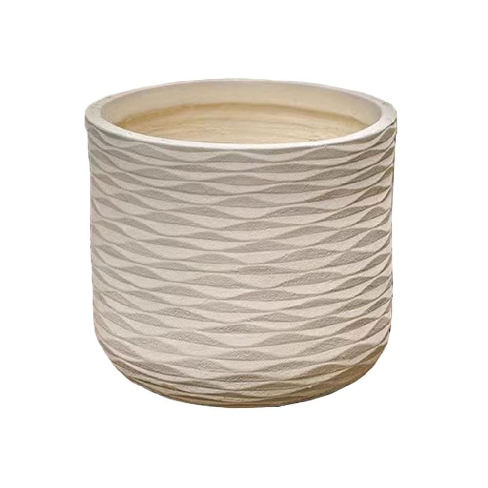SDA287MZ Large Calibre Magnesium Clay Planter Floor Standing Flower Pot for Living Room Garden Multifunction