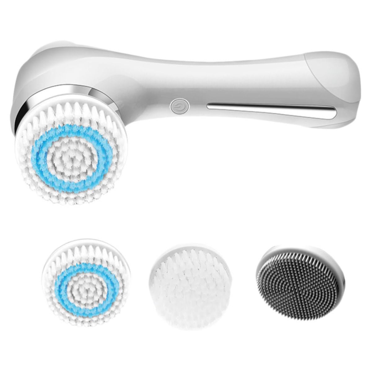 POPETPOP Elektrisches Gesichtspeelinggerät mit Sanfter Silikonmassage Tragbares Massagegerät für Gesicht und Porenreinigung für Tägliche Hautpflege zu Hause