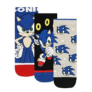 Sonic The Hedgehog Boys Socks Pack ...