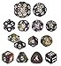 Mind Spike - 14 Unusual Dice Set Approved for Use with Dungeon Crawl Classics - DCC - Unleashed Arcana