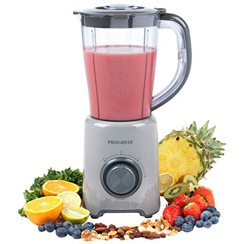 Progress® EK3627PGRY Plastic Jug Blender | 2 Speeds/Pulse | 1.5 L | 450W | Grey