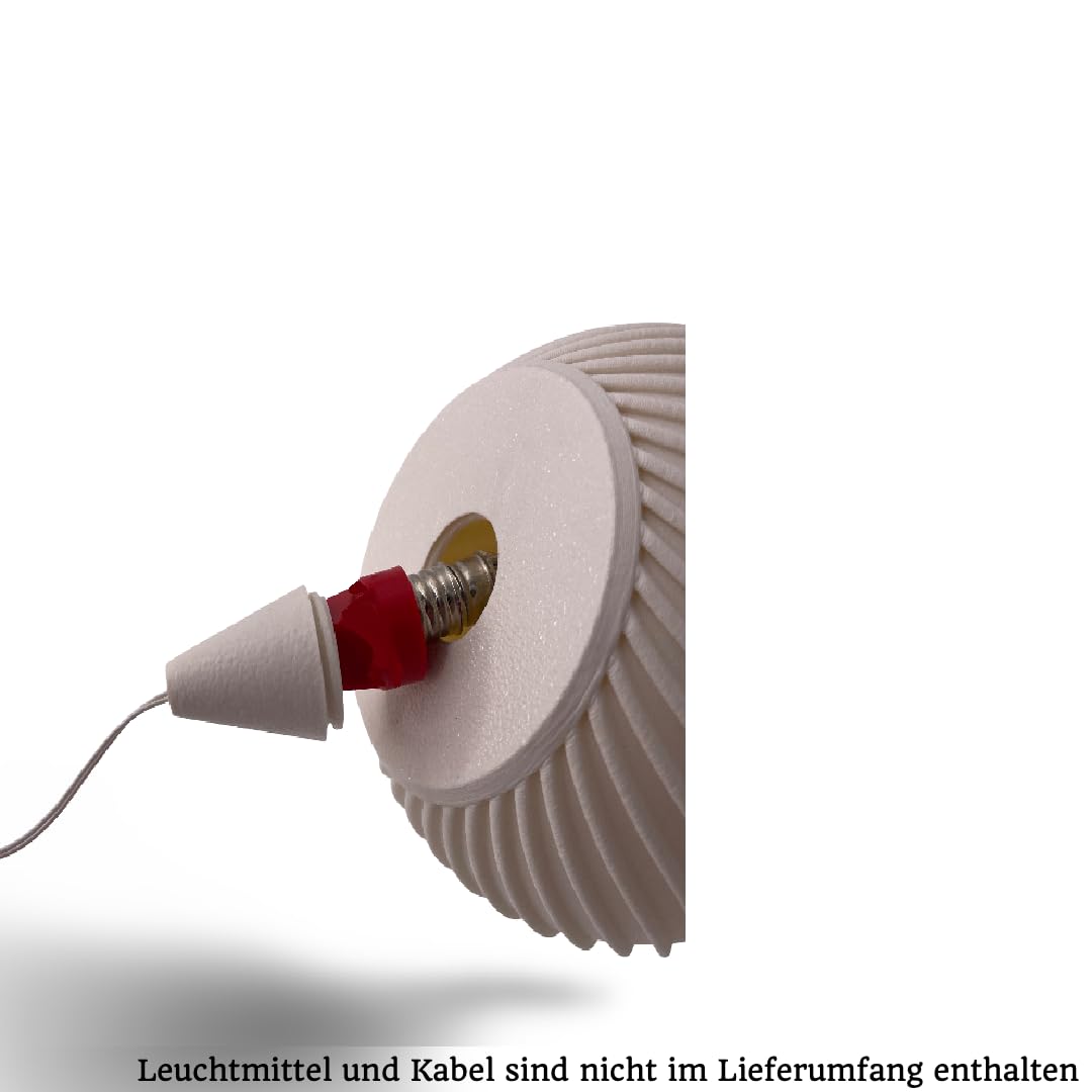 Lampenschirm passend für die Fassung von deinem Stern - SpiraLuce - die perfekte Ergänzung zur Weihnachtlichen Dekoration