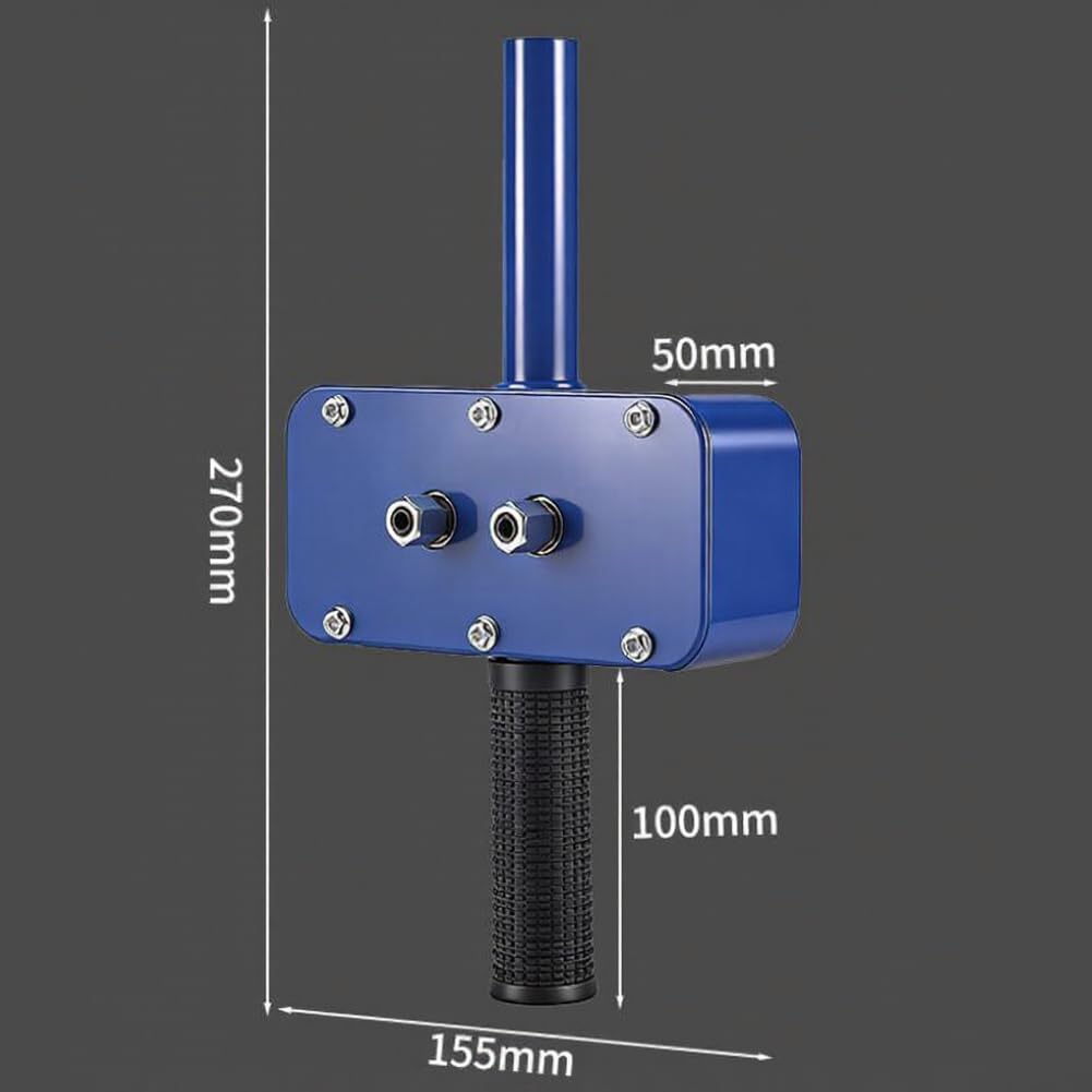 Strumento di filettatura del cavo per elettricisti Estrattore veloce alimentato da trapano per condotti metallici dritti e curvi Costruzione interamente in metallo Cavo a molla flessibile 270x155mm