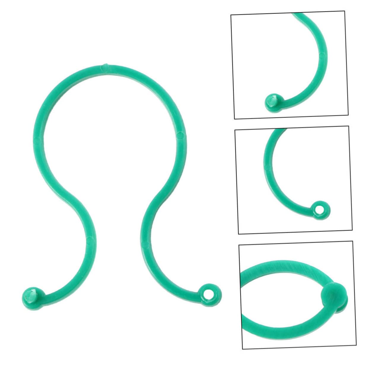 Yardwe 300stücke Pflanzenclips Wiederverwendbare Kunststoff-Clips Zur Pflanzenstütze Robust Und Geruchlos Für Gartenpflanzen Tomaten Und Blumen Zur Unterstützung Von Trieben Kontrolle