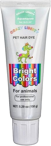 Crazy Liberty Tinte para el pelo del perro (aguamarina)