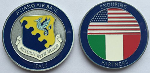 Challenge Coin Aviano Air Base