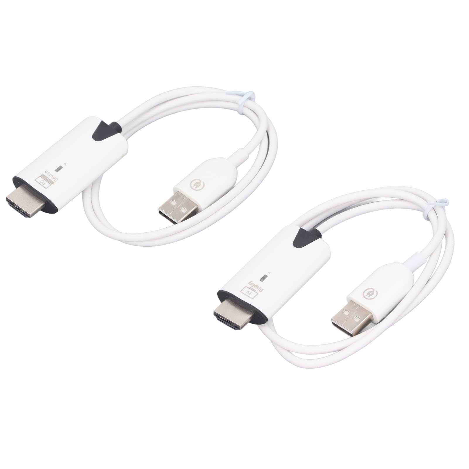 CHICIRIS Bezprzewodowy Nadajnik-odbiornik, Przedłużacz 1080P HD, Zasięg 30 M, Funkcja Plug and Play, ze stabilną transmisją dla Komputerów, Konsol do Gier, Telewizorów