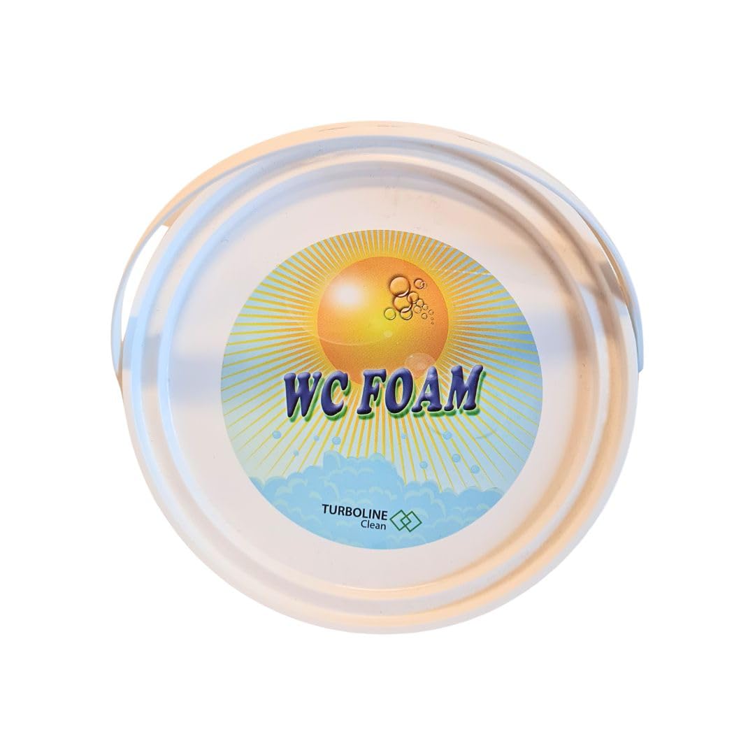 WC Foam Schiuma Detergente per Sanitari, Rimuove Calcare, Ruggine e Disinfetta, 2 kg