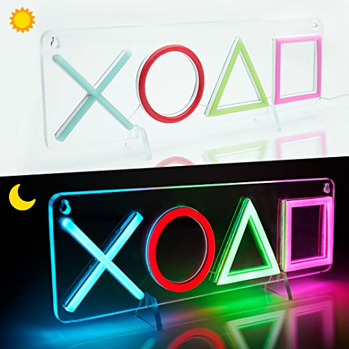Playstation Icons Light with COLOR TUBES & POSTER - Game Room Decor - Gaming Decor - Playstation Decor - Playstation Light Up Sign Lamp - Gaming Lamp - Game Room Decor - Playstation Neon Sign Playstation Icons Light with COLOR TUBES & POSTER - Game Room Decor - Gaming Decor - Playstation Decor - Playstation Light Up Sign Lamp - Gaming Lamp - Game Room Decor - Playstation Neon Sign