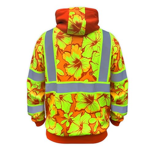Image of SafetyShirtz SS360 ANSI Class 3 Type R Graphic Hoodie