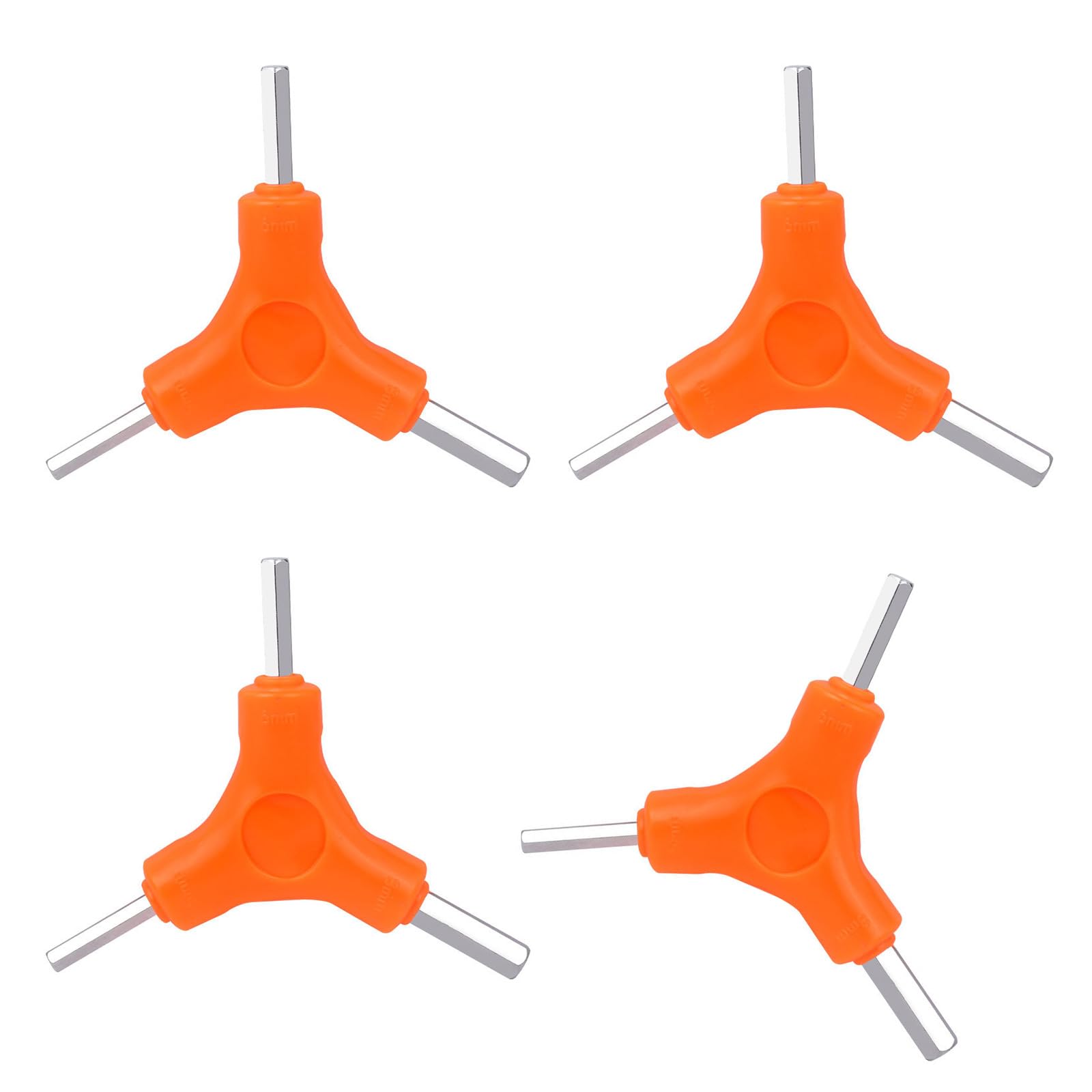 of 4 Sturdy Y Type Wrenches Furniture Assembly Equipment Perfect for Mechanics and Craft Enthusiasts Furniture Assembly Equipment