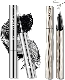 KYDA Juego de rímel de varita de hierro negro...