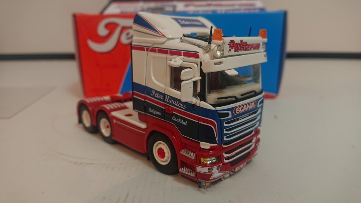 Amazon.co.jp: TEKNO Scania Next Gen R-serie 6x2 PWT Peter Wouters