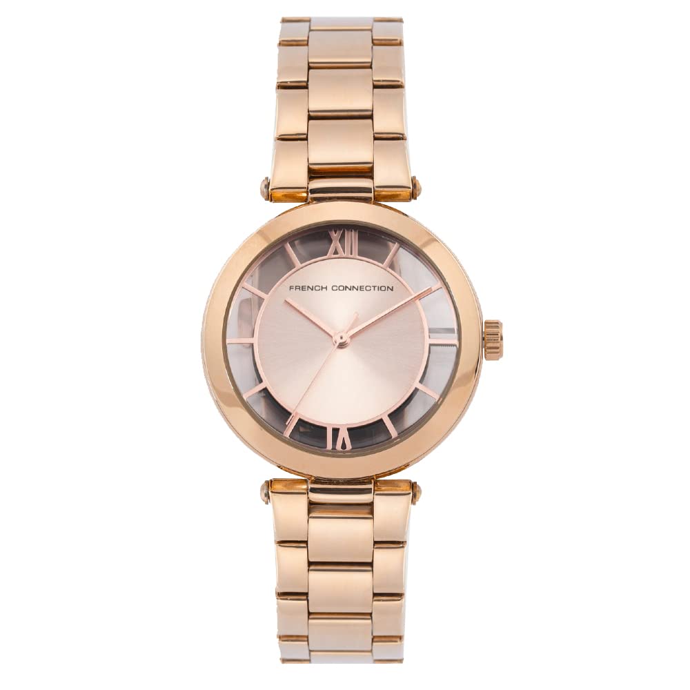 French Connection Analog Rose Gold Dial Womens Watch-FCL0001A (B08JM5MDRS) Amazon Price History, Amazon Price Tracker