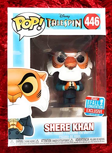 Funko Pop! Disney Tale Spin Shere Khan Plotting with Hands Together Fall Convention Exclusive Figure - //coolthings.us